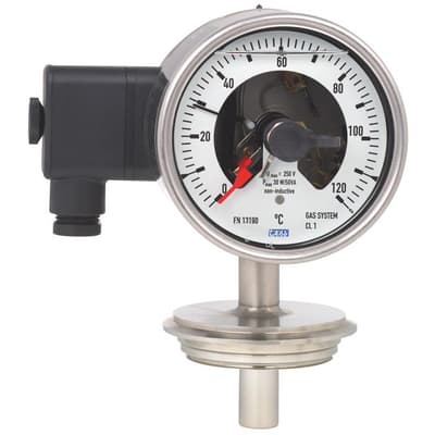 Wika Gas-actuated thermometer, Model 74-8xx
